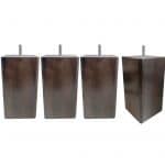 Miniature Pieds Pacha Wengé 17 cm (image 2)