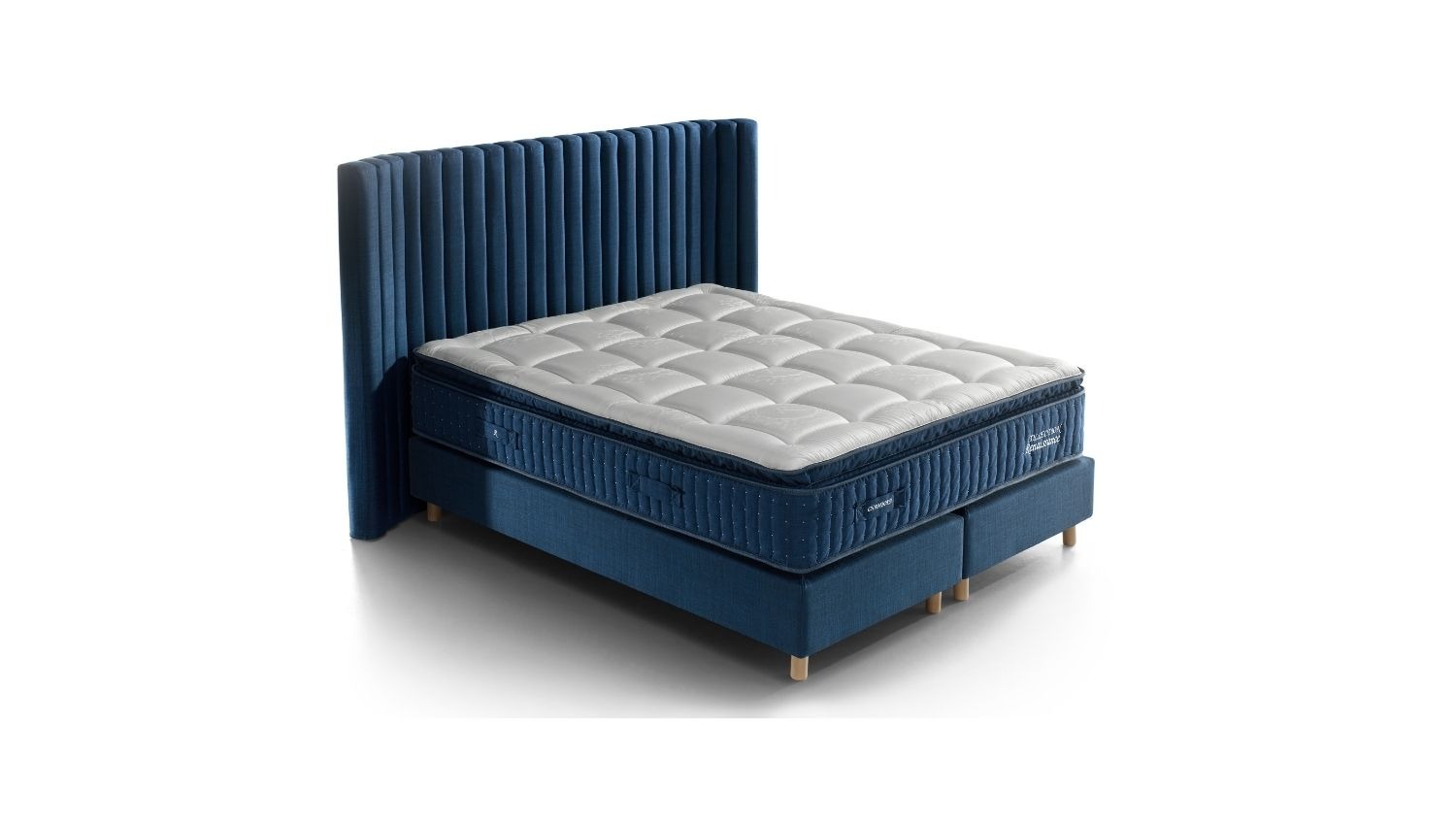 Slider Ensemble Renaissance Matelas Chambord – Sommier Tapissier Déco (Tissu S.3) (image 2)