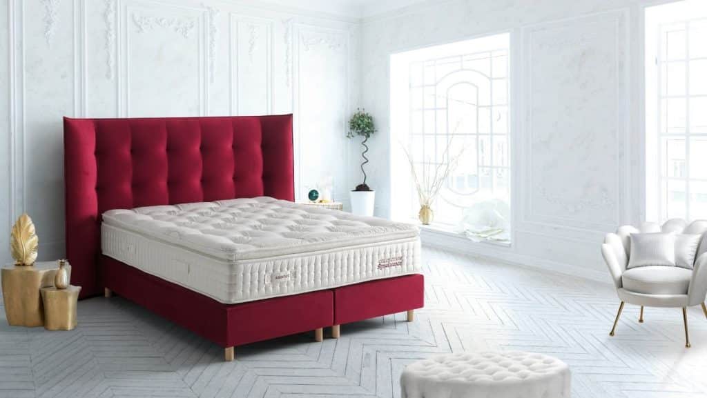 Slider Ensemble Renaissance Matelas Amboise – Sommier Tapissier Déco (Tissu S.2) (image 1)