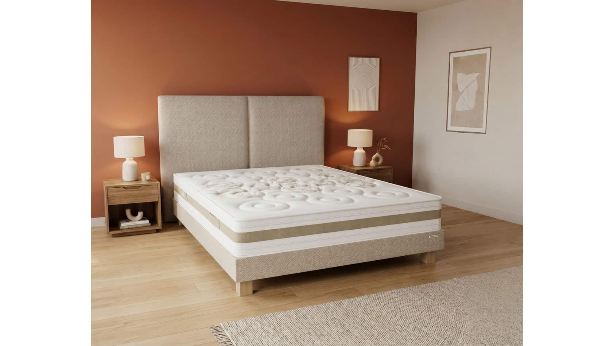 Lightbox Ensemble André Renault Matelas Oze Doux – Sommier Dolatt (image 4)