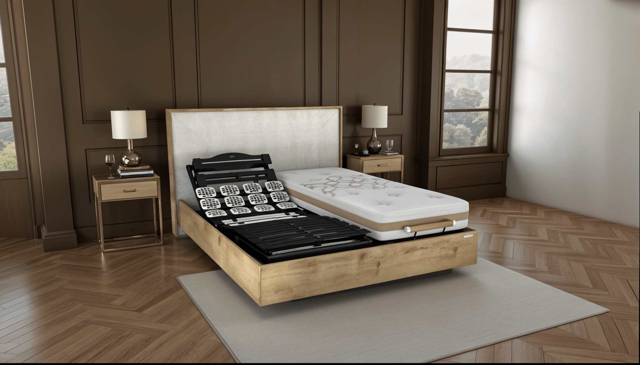 Slider Ensemble Relaxation André Renault Matelas Dôme Ferme – Sommier Élite (image 4)