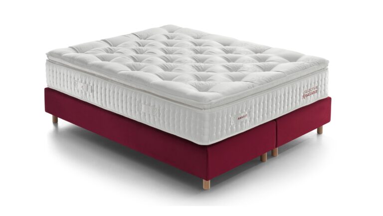 Ensemble Renaissance Matelas Amboise – Sommier Tapissier Déco (Tissu S.2)