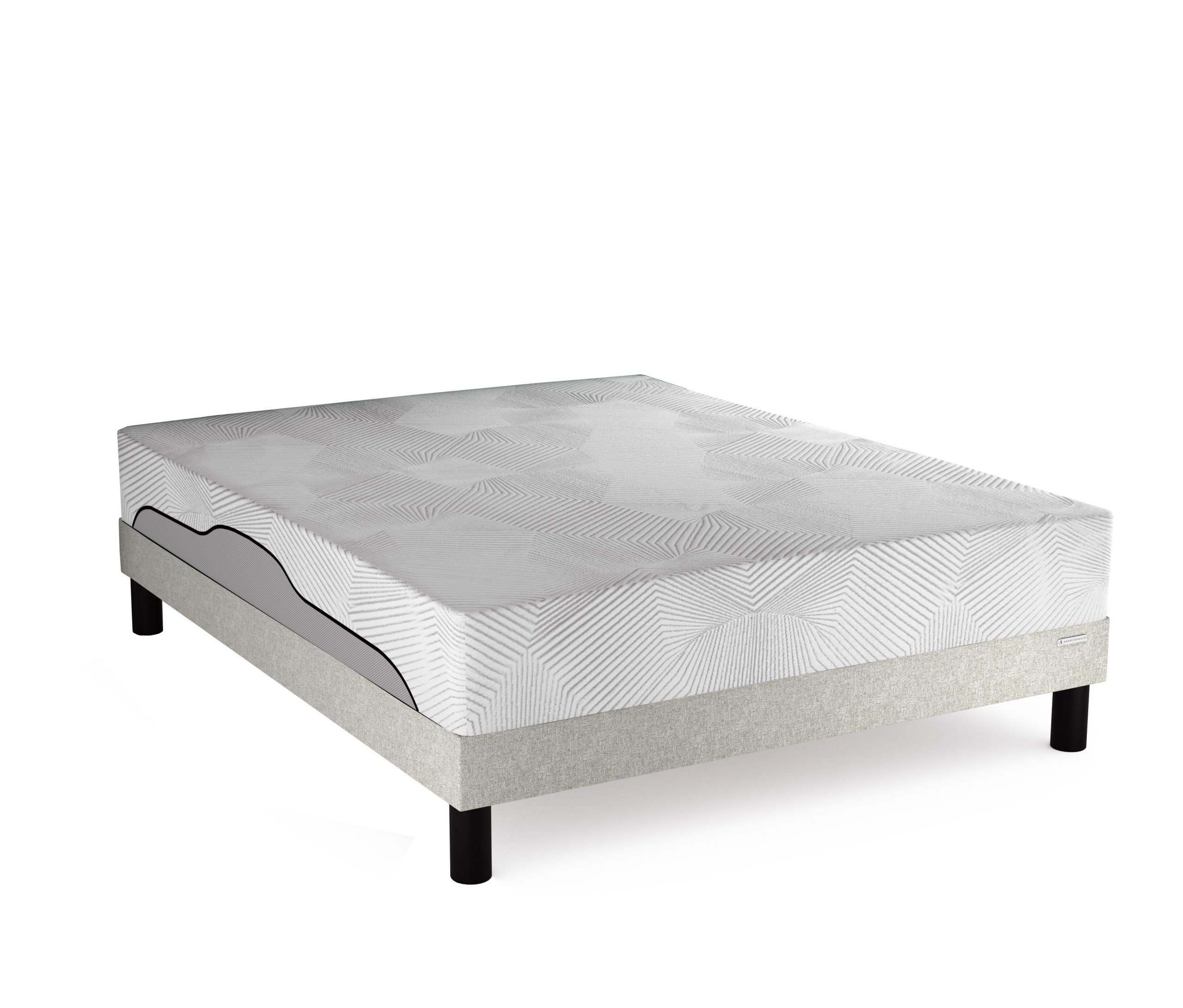 Slider Ensemble André Renault Matelas Ergoform 25 Ferme – Sommier Dolatt (image 1)