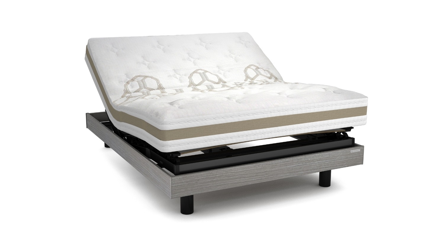 Slider Ensemble Relaxation André Renault Matelas Sévéa – Sommier Monoflex T.E (image 1)