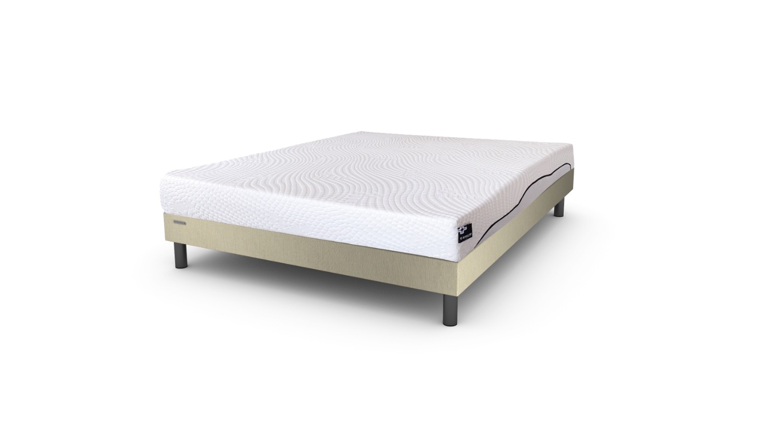 Slider Ensemble Curem Matelas Cure Firm – Sommier Unifix (image 1)