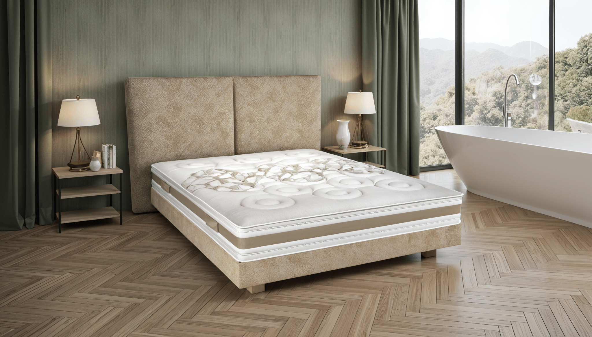 Slider Ensemble André Renault Matelas Oze Extra Ferme – Sommier Dolatt (image 4)