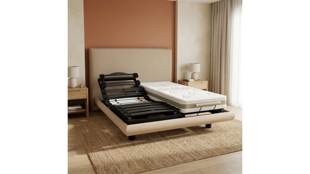 Slider Ensemble Relaxation André Renault Matelas Oze Extra-ferme – Sommier Réverso (image 6)