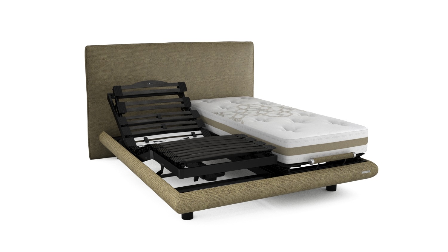 Slider Ensemble Relaxation André Renault Matelas Oze Extra-ferme – Sommier Réverso (image 3)