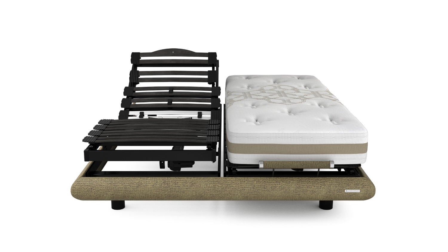 Slider Ensemble Relaxation André Renault Matelas Oze Extra-ferme – Sommier Réverso (image 2)