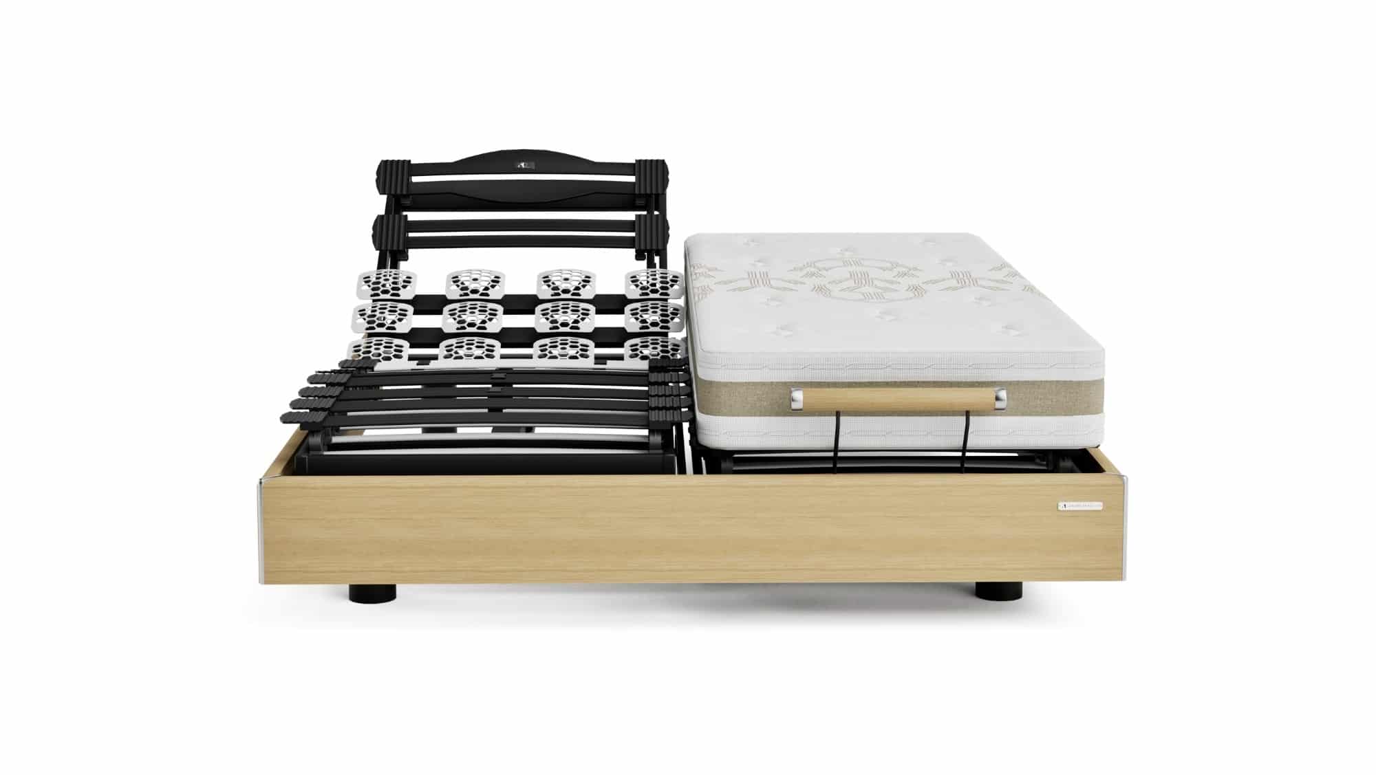 Lightbox Ensemble Relaxation André Renault Matelas Dôme Doux – Sommier Élite (image 4)
