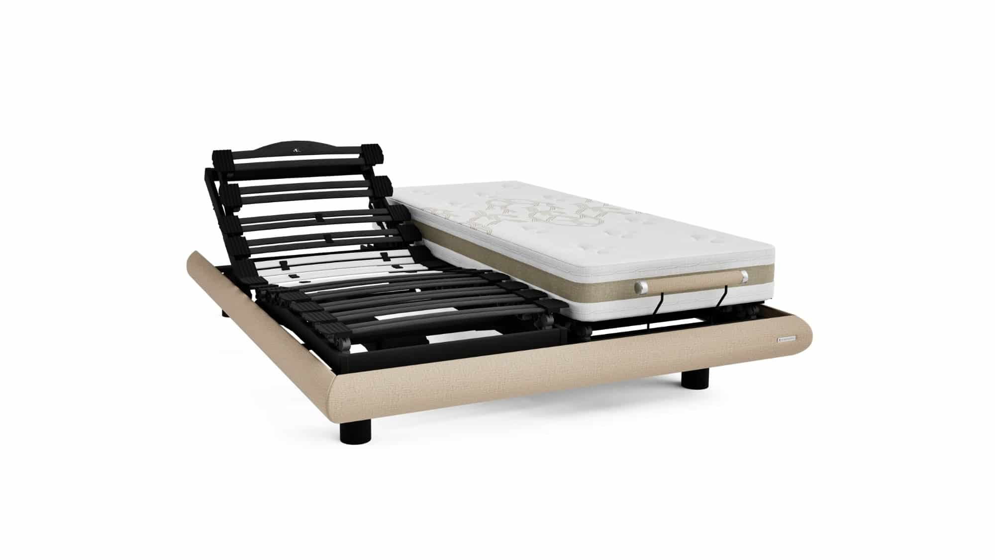 Lightbox Ensemble Relaxation André Renault Matelas Oze Extra-ferme – Sommier Réverso (image 3)