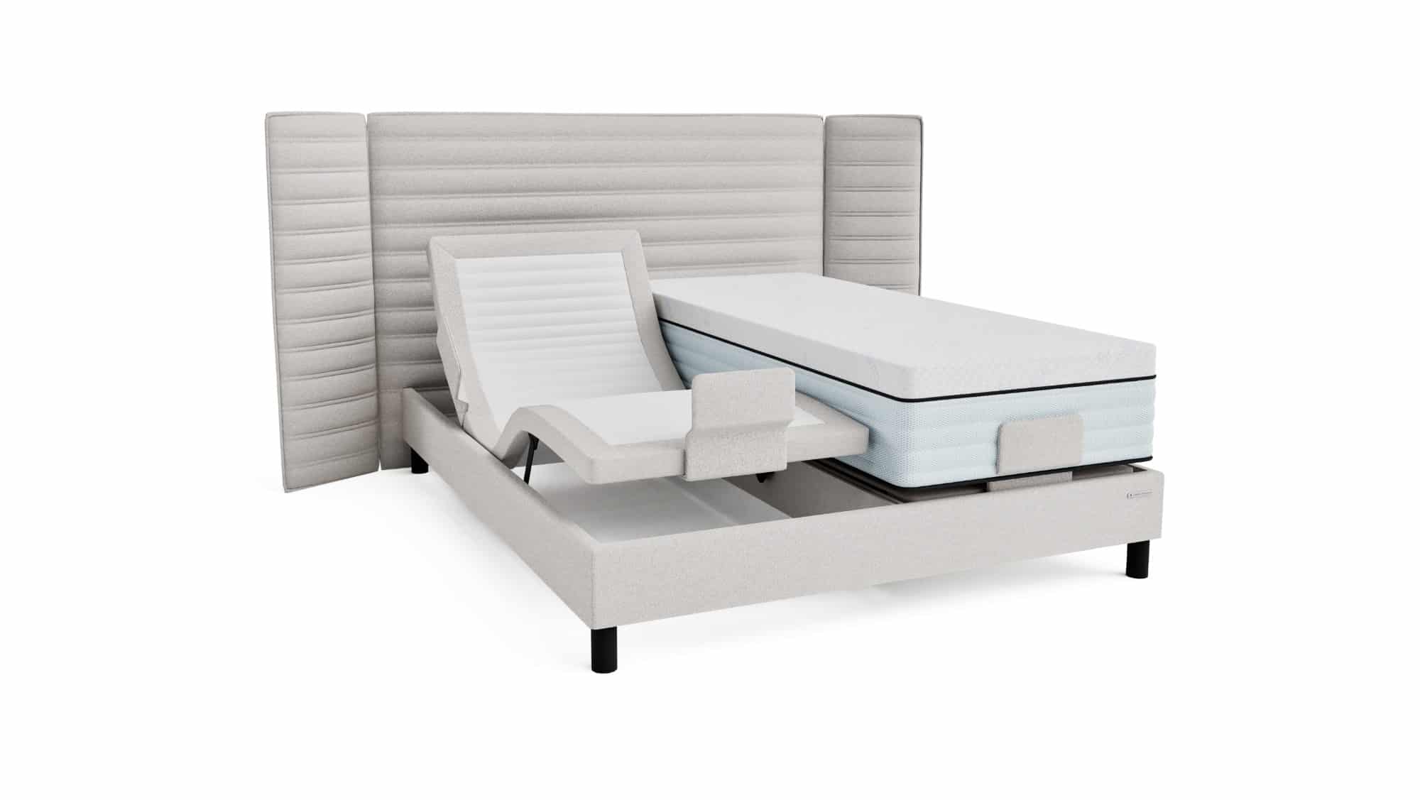 Lightbox Ensemble Relaxation Curem Matelas Hybrid 31 Soft – Sommier André Renault Détente (image 1)