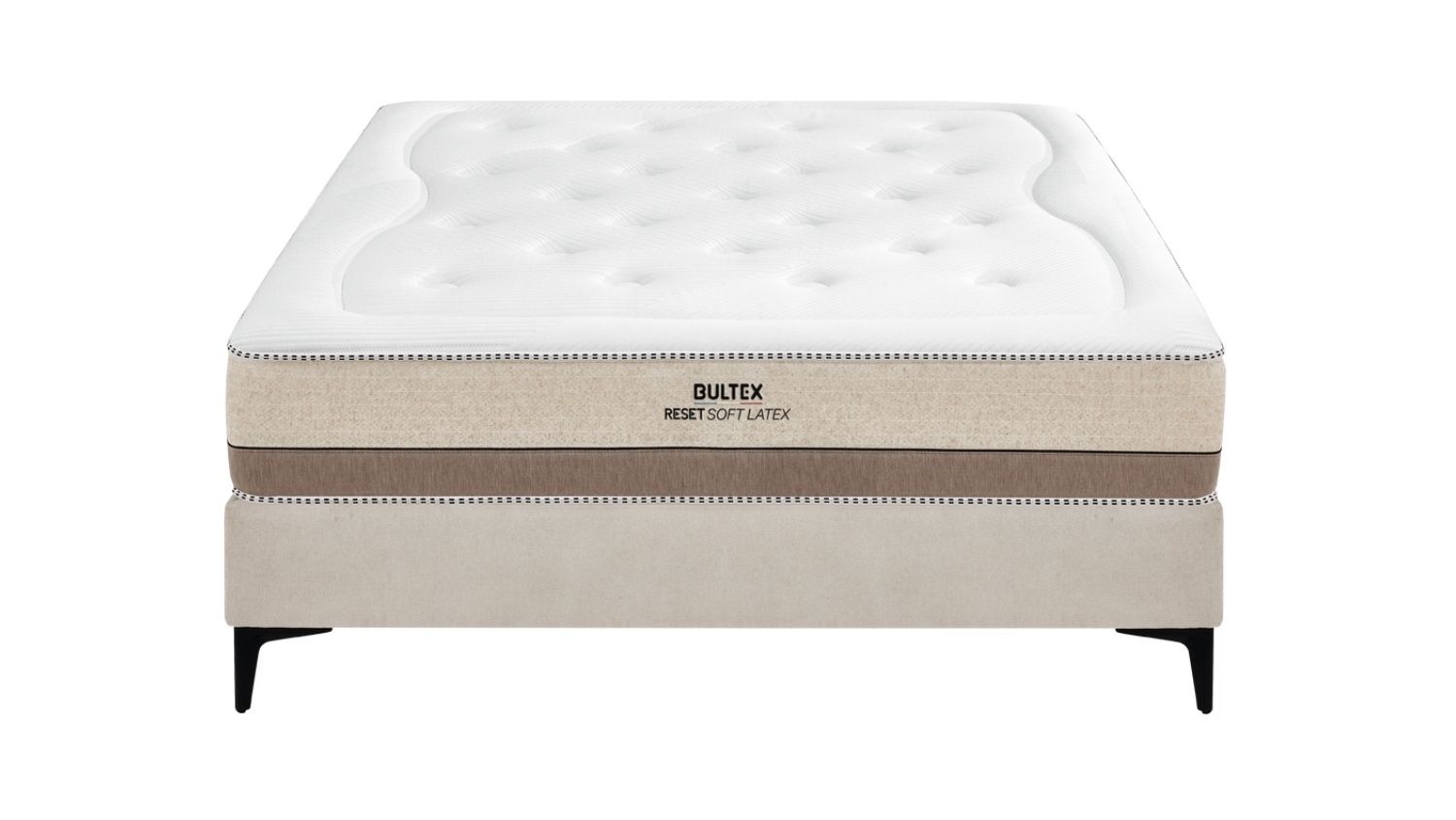 Slider Ensemble Bultex Reset Matelas Soft Latex – Sommier Morphologique (image 2)