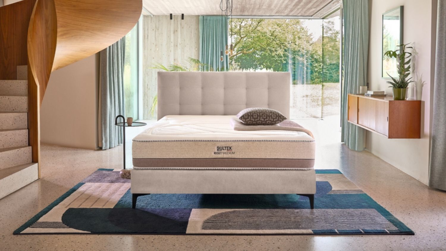 Slider Ensemble Bultex Reset Matelas Médium – Sommier Morphologique (image 9)