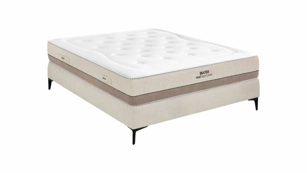 Slider Ensemble Bultex Reset Matelas Soft Latex – Sommier Morphologique (image 1)