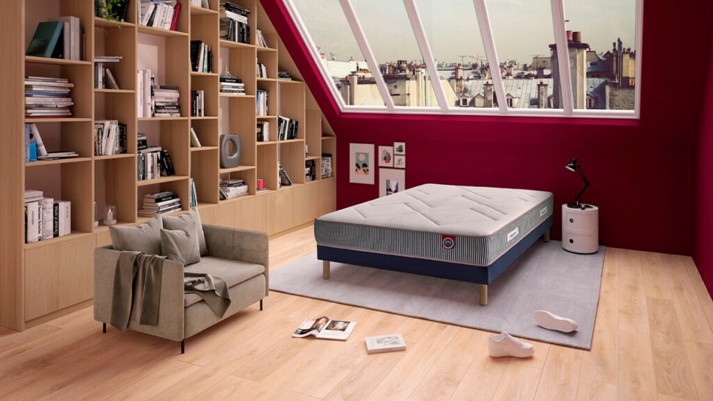 Slider Ensemble Mérinos Matelas Charly – Sommier Tapissier Lattes Recouvertes (image 5)