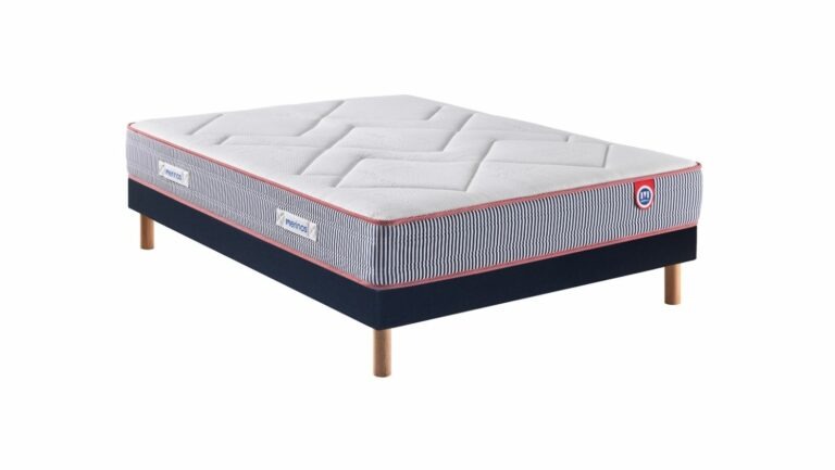 Ensemble Mérinos Matelas Charly – Sommier Tapissier Lattes Recouvertes