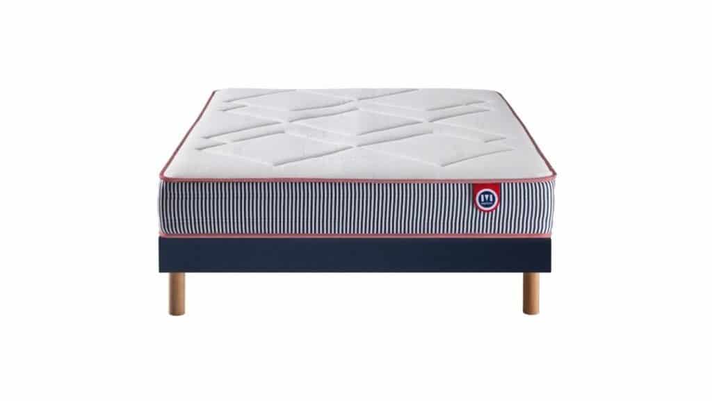 Slider Ensemble Mérinos Matelas Charly – Sommier Tapissier Lattes Recouvertes (image 2)