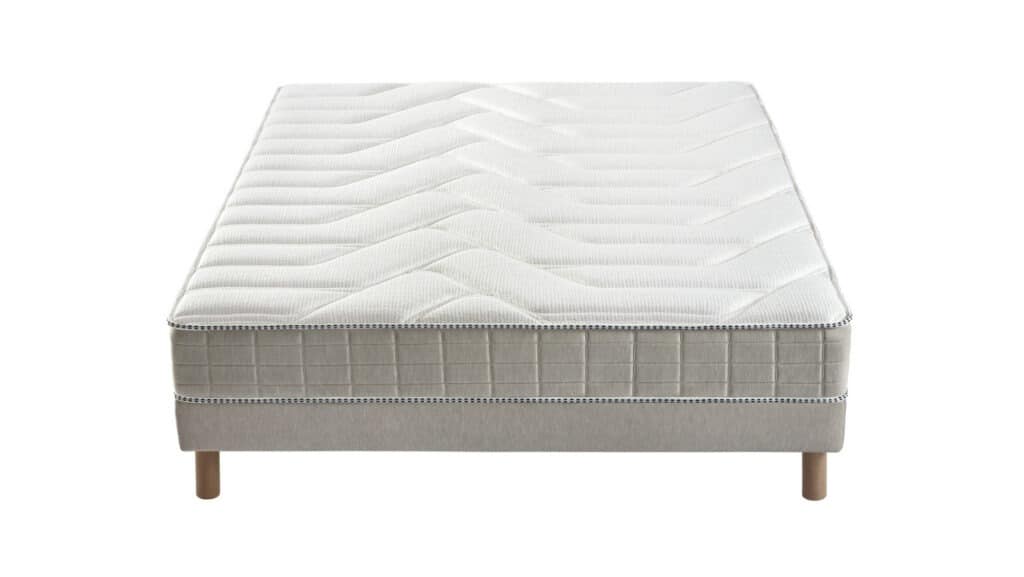 Slider Ensemble Bultex Matelas Analogie – Sommier Tapissier Lattes Recouvertes (image 2)