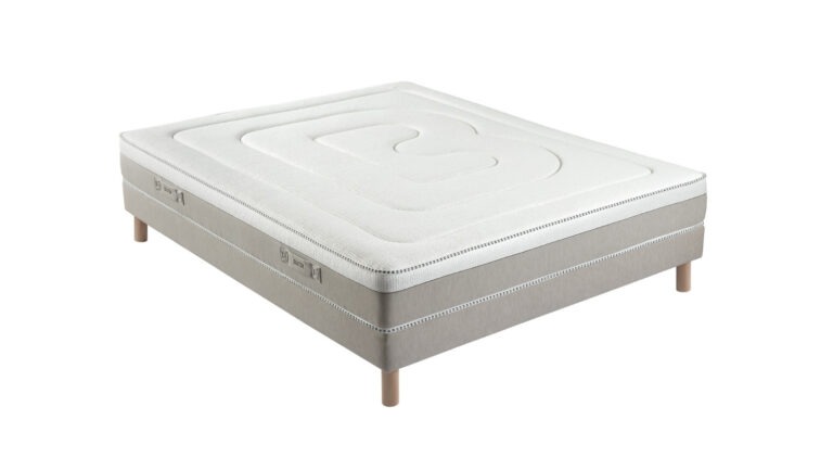 Ensemble Bultex Matelas Snooze – Sommier Tapissier Lattes Recouvertes