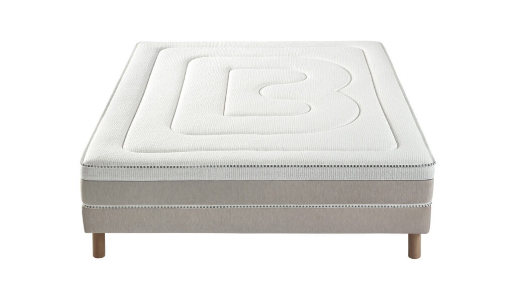 Slider Ensemble Bultex Matelas Snooze – Sommier Tapissier Lattes Recouvertes (image 2)