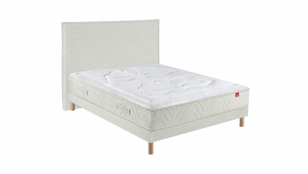 Slider Ensemble Epéda Matelas Brume – Sommier Tapissier Lattes Recouvertes (image 2)