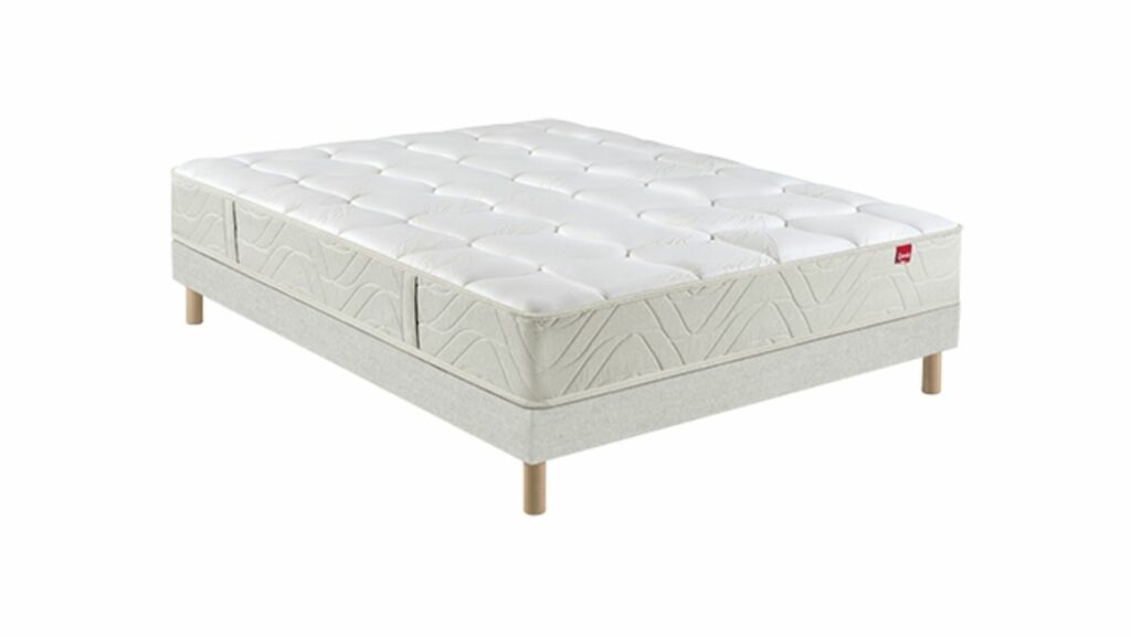 Slider Ensemble Epéda Matelas Embrun – Sommier Tapissier Lattes Recouvertes (image 1)
