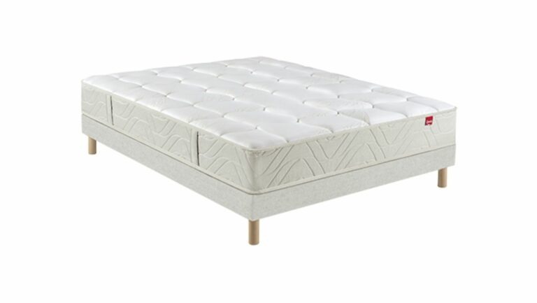 Ensemble Epéda Matelas Embrun – Sommier Tapissier Lattes Recouvertes
