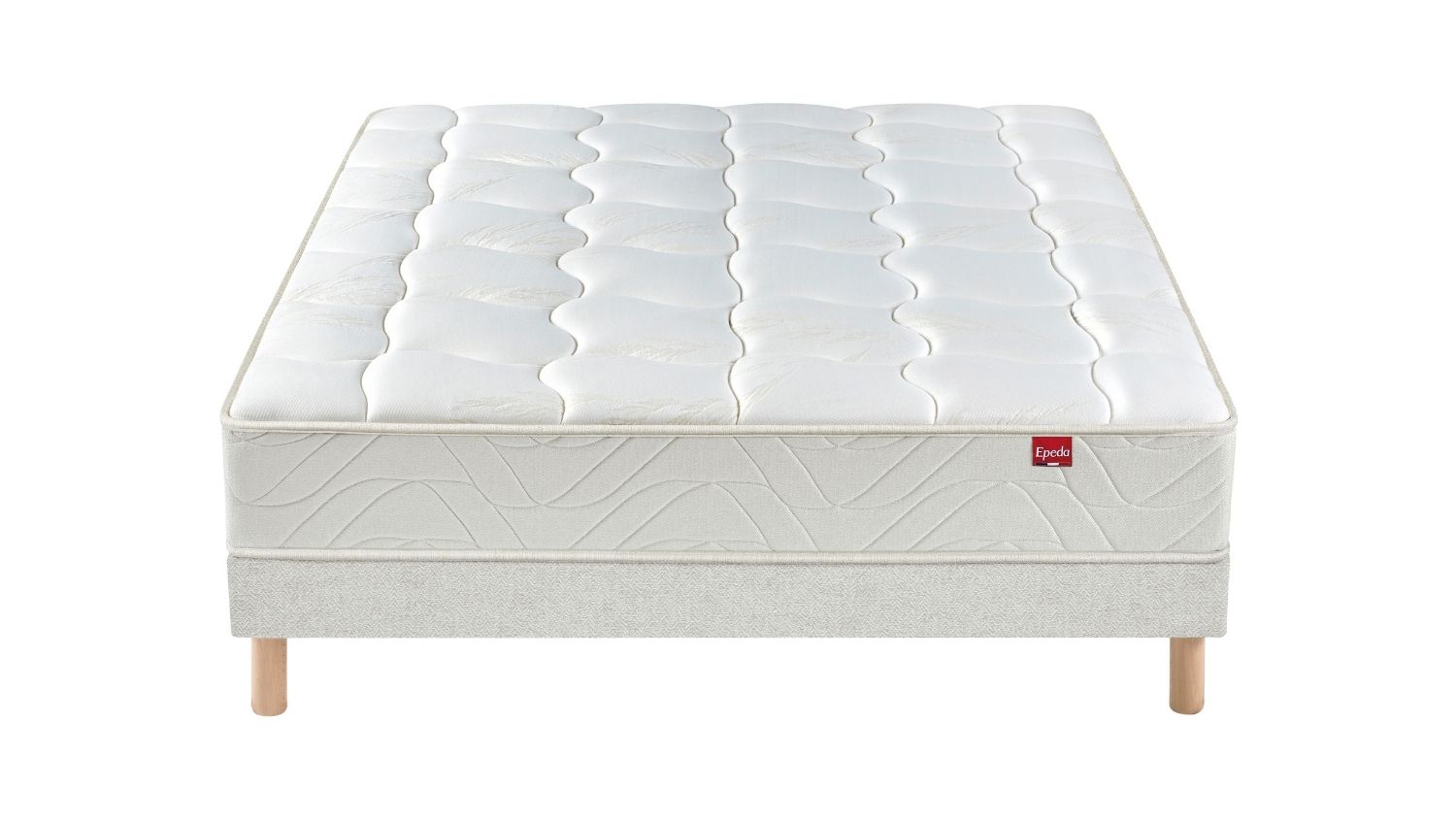 Slider Ensemble Epéda Matelas Embrun – Sommier Tapissier Lattes Recouvertes (image 2)
