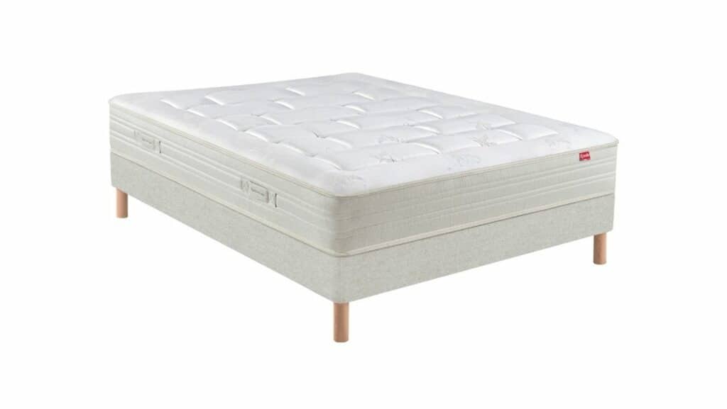 Slider Ensemble Epéda Matelas Gaya – Sommier Tapissier Lattes Recouvertes (image 1)