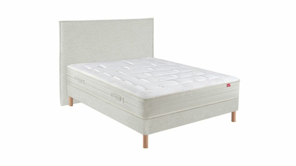 Slider Ensemble Epéda Matelas Gaya – Sommier Tapissier Lattes Recouvertes (image 3)