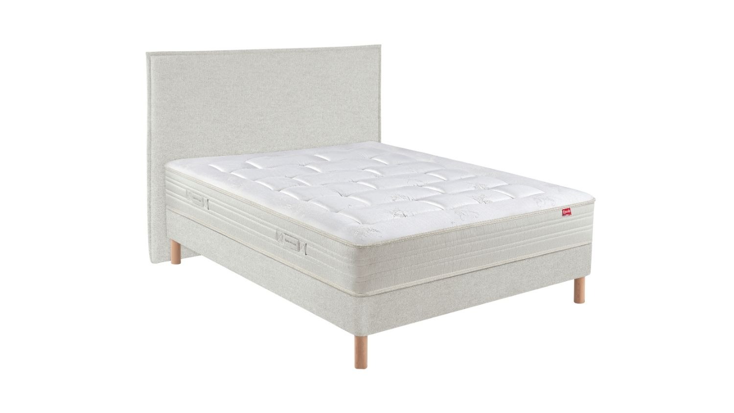 Slider Ensemble Epéda Matelas Gaya – Sommier Tapissier Lattes Recouvertes (image 3)