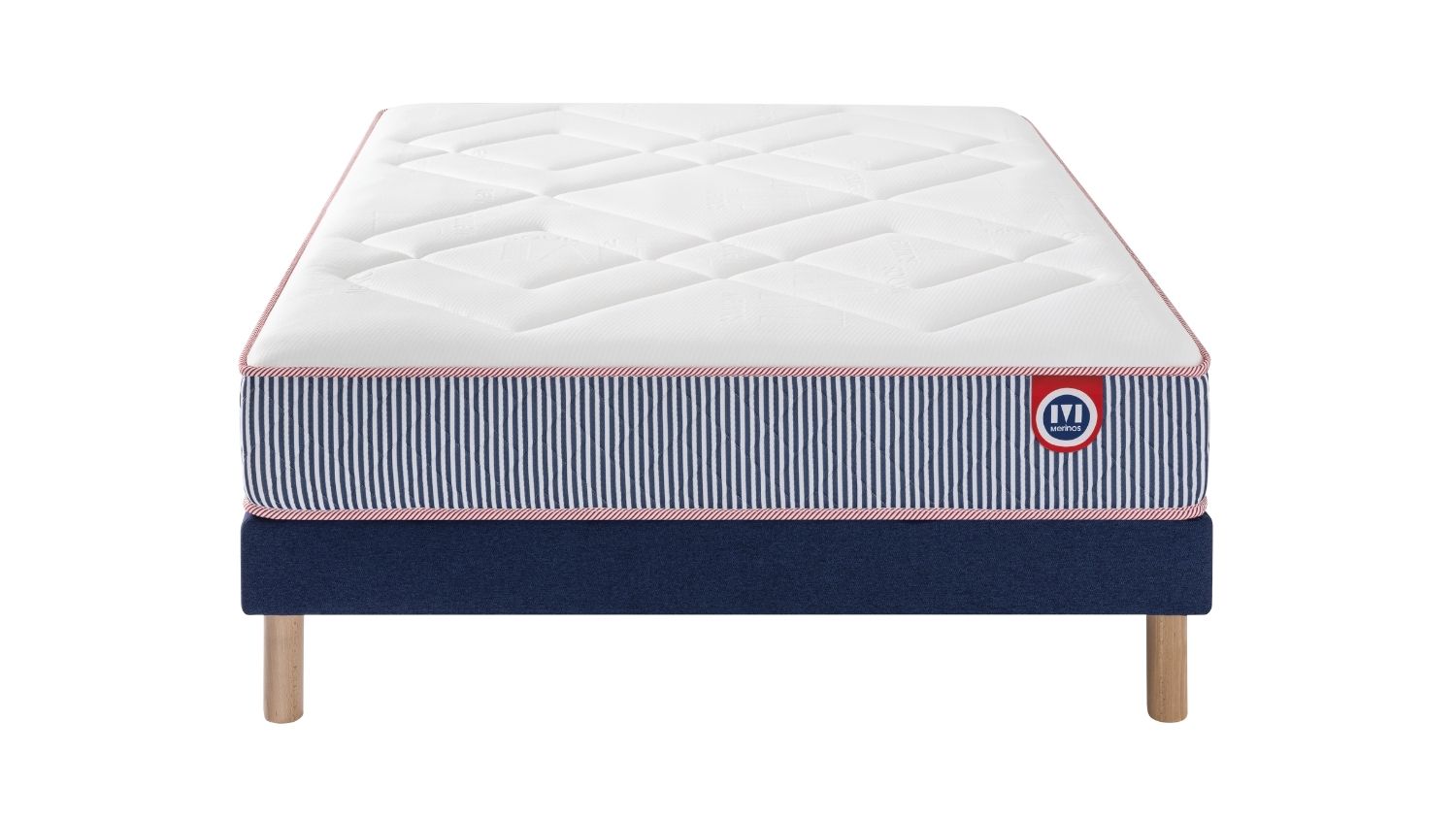 Slider Ensemble Mérinos Matelas Hector – Sommier Tapissier Lattes Recouvertes (image 2)