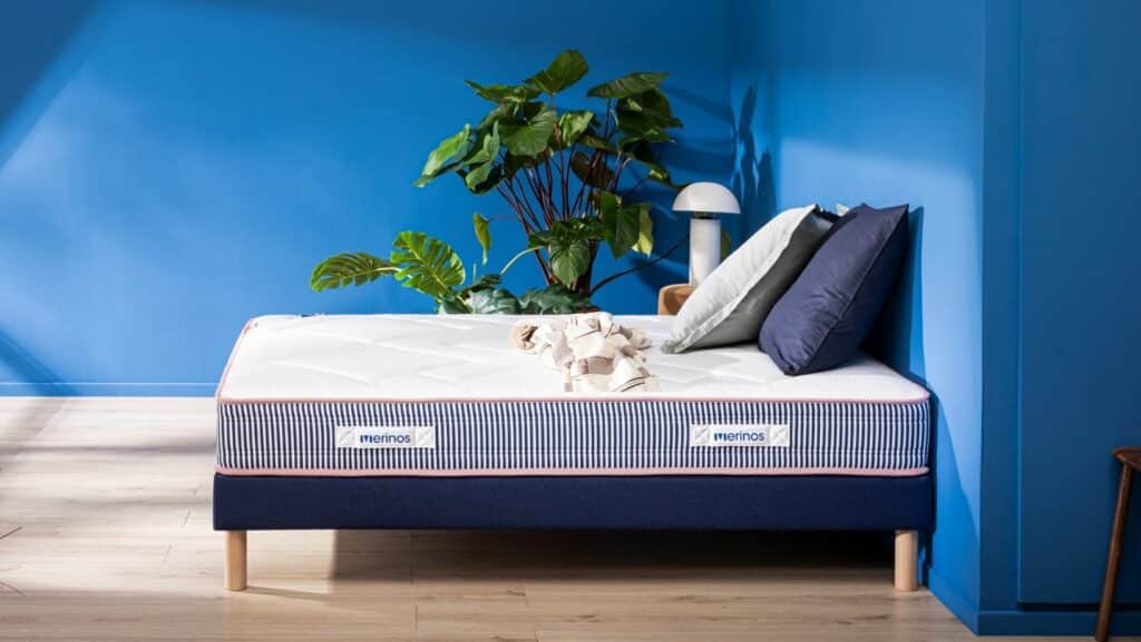 Slider Ensemble Mérinos Matelas Charly – Sommier Tapissier Lattes Recouvertes (image 6)