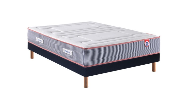 Ensemble Mérinos Matelas Ferdinand 2 – Sommier Tapissier Lattes Recouvertes