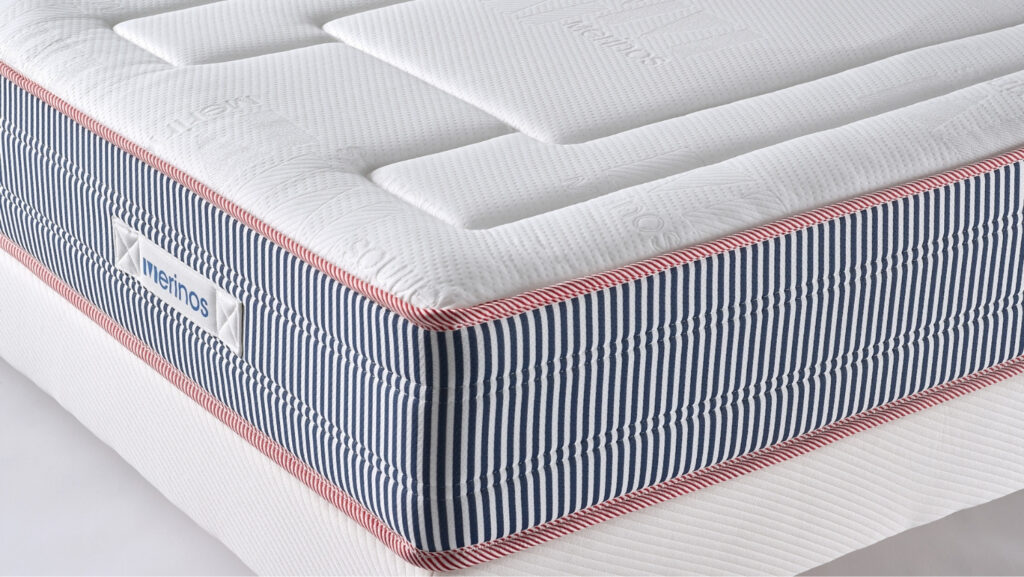 Slider Ensemble Mérinos Matelas Ferdinand 2 – Sommier Tapissier Lattes Recouvertes (image 5)