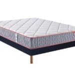 Miniature Ensemble Mérinos Matelas Gaston 2 – Sommier Tapissier Lattes Recouvertes (image 1)