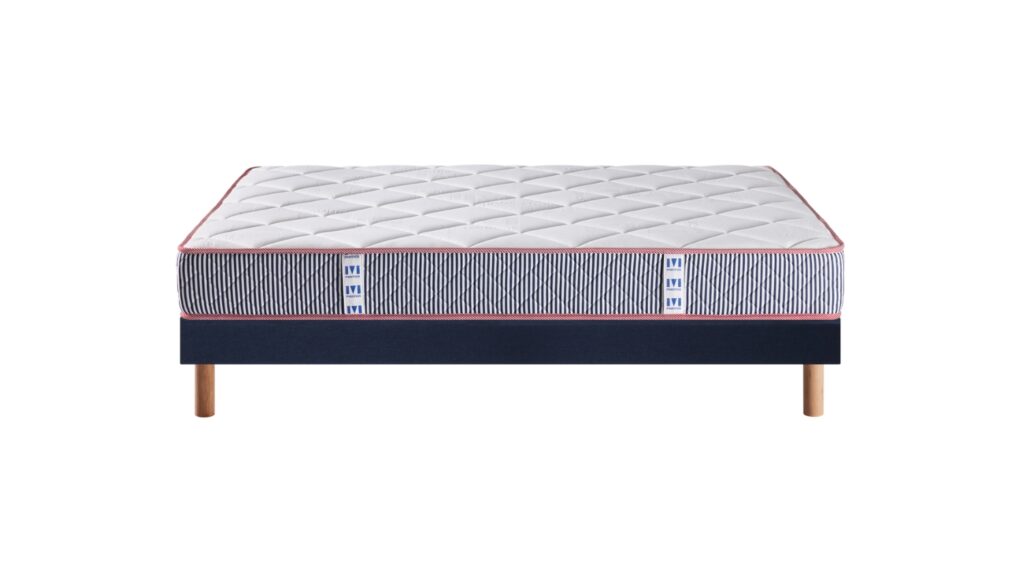 Slider Ensemble Mérinos Matelas Gaston 2 – Sommier Tapissier Lattes Recouvertes (image 3)
