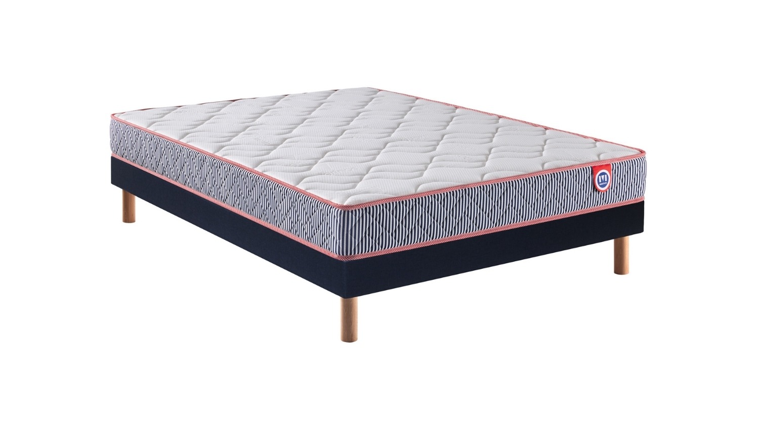 Slider Ensemble Mérinos matelas Hubert – Sommier Tapissier Lattes Recouvertes (image 1)