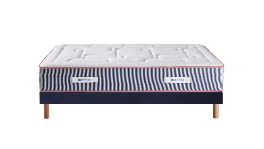 Slider Ensemble Mérinos Matelas Robin – Sommier Tapissier Lattes Recouvertes (image 3)