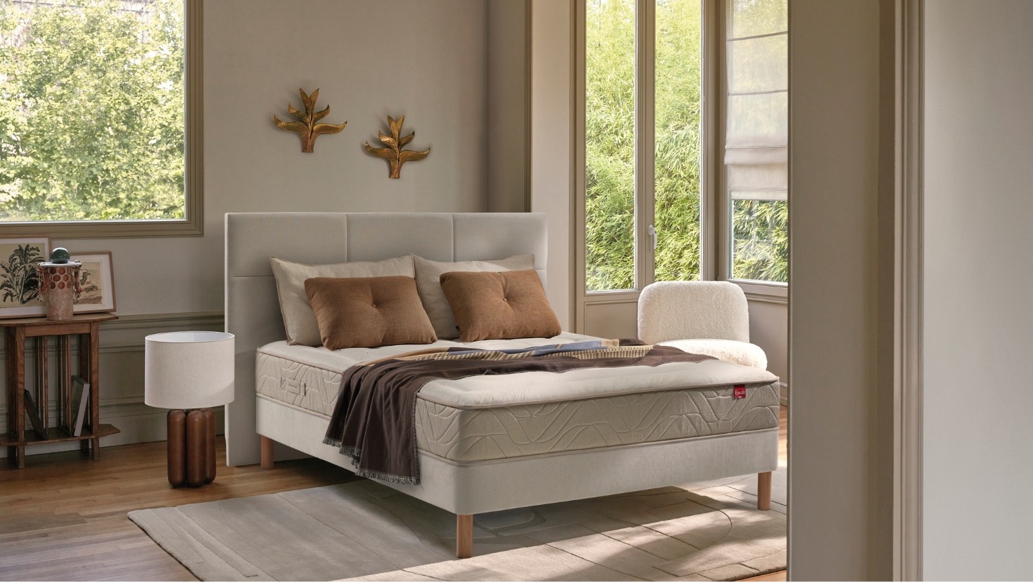 Slider Ensemble Epéda Matelas Brume – Sommier Tapissier Lattes Recouvertes (image 5)