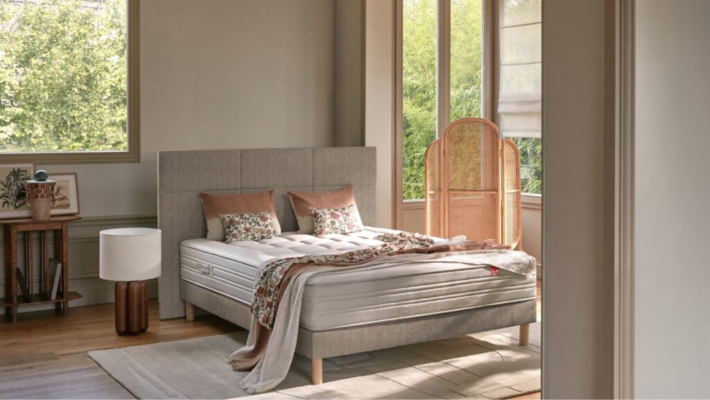 Slider Ensemble Epéda Matelas Gaya – Sommier Tapissier Lattes Recouvertes (image 6)