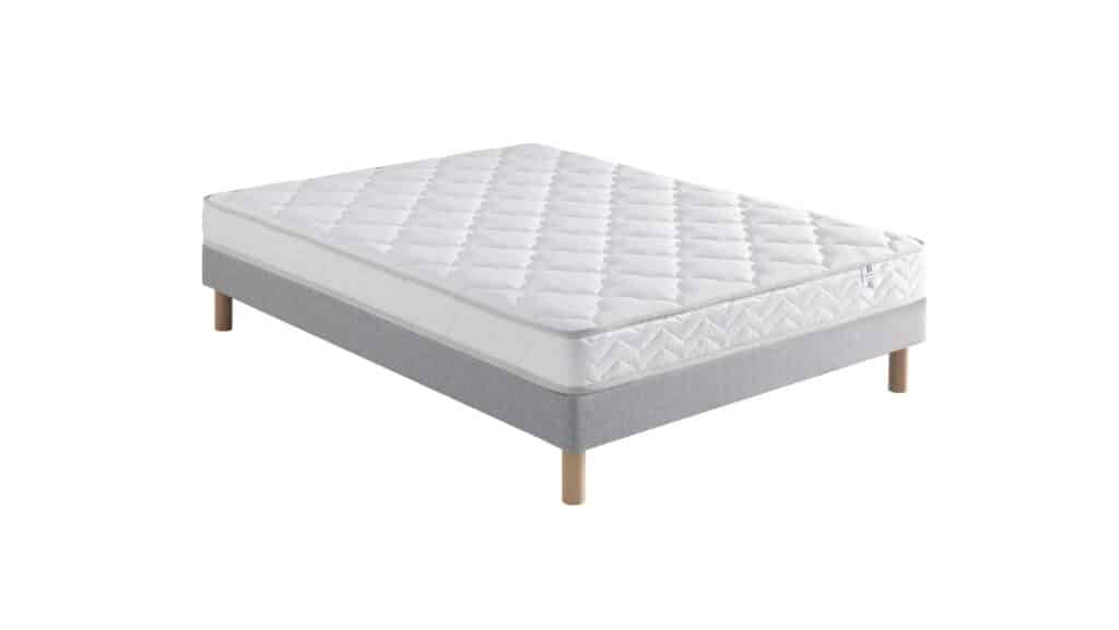 Slider Ensemble Matelas Misma 2 – Sommier Tapissier Lattes Recouvertes (image 1)
