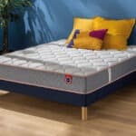 Miniature Ensemble Mérinos Matelas Alphonse – Sommier Tapissier Lattes Recouvertes (image 5)