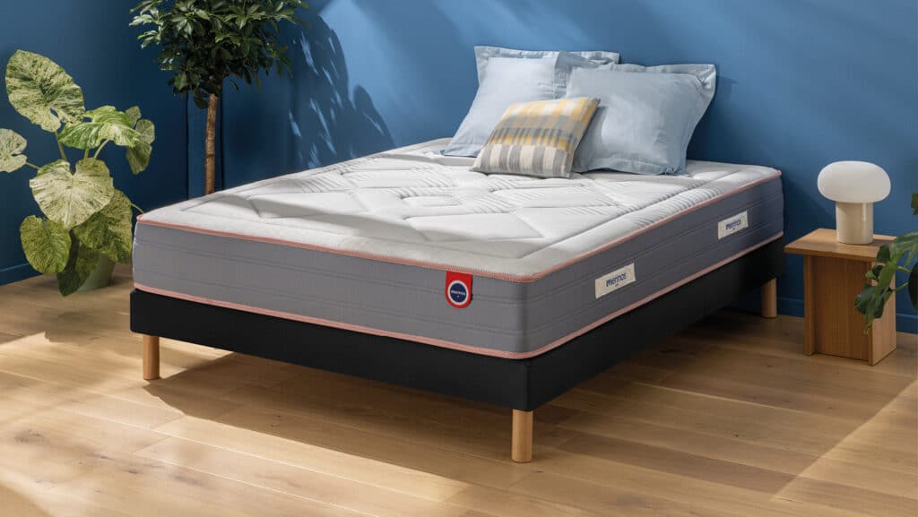 Slider Ensemble Mérinos Matelas Fernand – Sommier Tapissier Lattes Recouvertes (image 4)