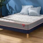 Miniature Ensemble Mérinos Matelas Hilaire – Sommier Tapissier Lattes Recouvertes (image 5)