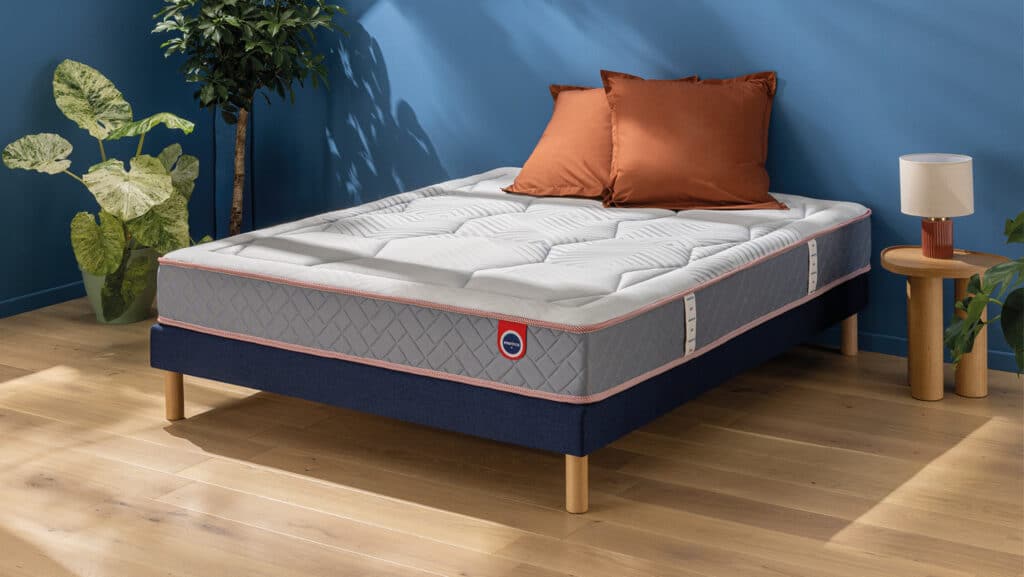 Slider Ensemble Mérinos Matelas Isidore – Sommier Tapissier Lattes Recouvertes (image 5)