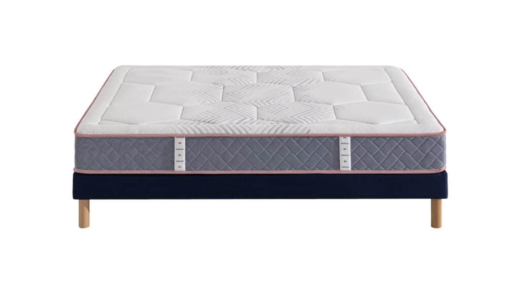Slider Ensemble Mérinos Matelas Isidore – Sommier Tapissier Lattes Recouvertes (image 3)