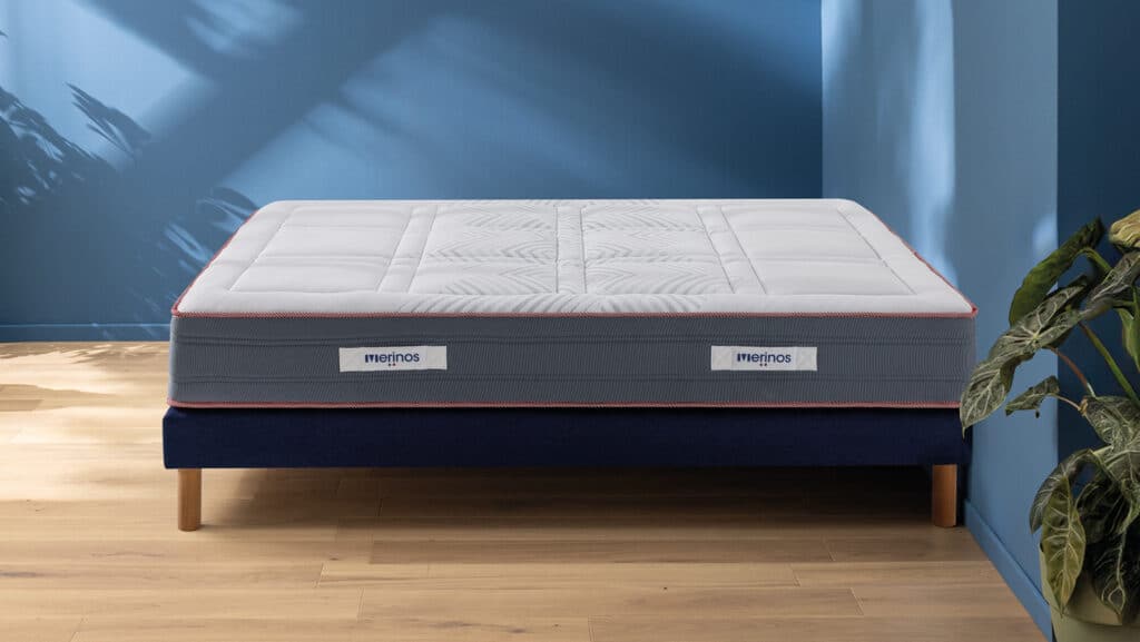 Slider Ensemble Mérinos Matelas Blaise – Sommier Tapissier Lattes Recouvertes (image 5)