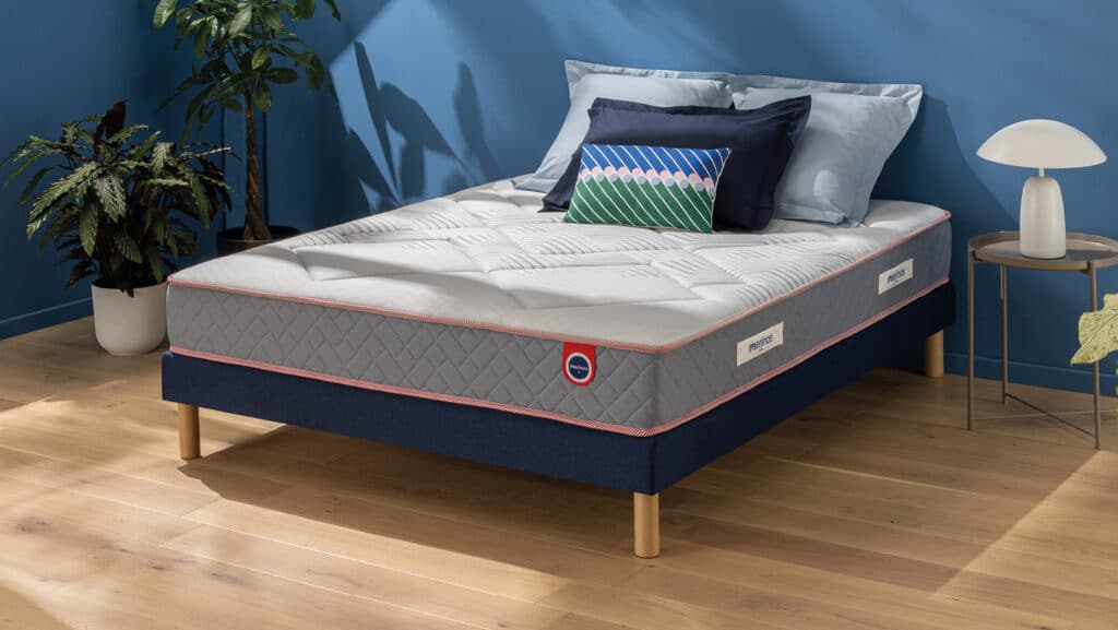 Slider Ensemble Mérinos Matelas Albin – Sommier Tapissier Lattes Recouvertes (image 4)